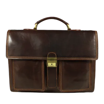 Pánská aktovka NovaKabelka.cz Kožená aktovka Porzia Cafe