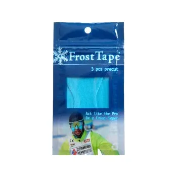 Tejpovací páska FROST TAPE Precut, modrá – ochranné náplasti proti omrzlinám, 3 ks (tváře + nos)