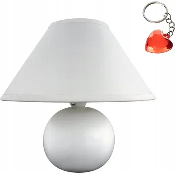 Lampička Stolní lampa Rabalux Ariel bílá 40 W