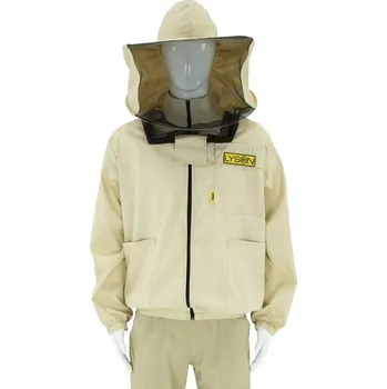 Moto oblečení Mikina Łysoń XL béžová s odnímatelným drelichovým kloboukem