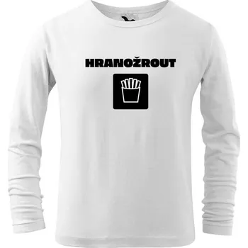 Chlapecké tričko DOBRÝ TRIKO Dětské triko s potiskem Hranožrout Velikost: 158/12 let, Barva: Bílá