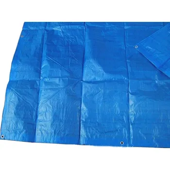 Krycí plachta Plachta s oky 5 m x 8 m modrá