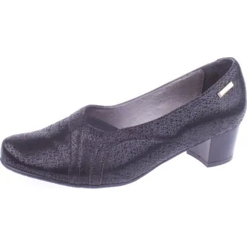 Dámské lodičky OBUV JANA ČR Boty JANA 2921 černé dámské kožené lodičky Velikost: 42