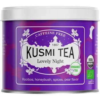 Čaj Rooibos čaj LOVELY NIGHT Kusmi Tea plechovka 100 g