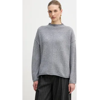 Dámský svetr Svetr s příměsí vlny OUI 96148 šedá 90X, vel. 40