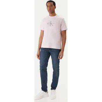 Calvin Klein Jeans Jeansy LV04RB758G Modrá Slim Fit 34_32