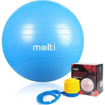 Gymnastický míč Gymnastický míč fitness rehabilitační s pumpičkou 65 cm