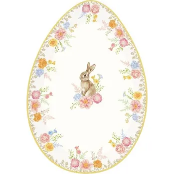 Velikonoční podnos ve tvaru vejce Tres Jolie 30x21cm, Easy Life