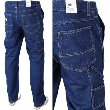 Dámské džíny LEE CARPENTER VOLNÉ CARGO DŽÍNY KAPSÁČE DŽÍNOVÉ "SAVE IT"_ W33 L32