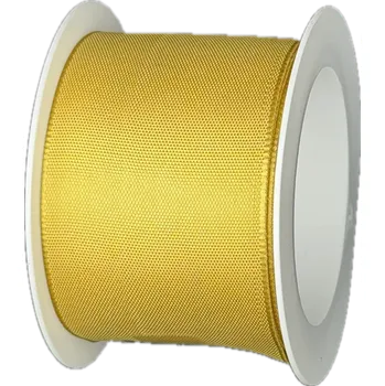Stuha Stuha taftová COLORONE zlato žlutá 40mm x 2m (12,- Kč/m) (Stuha taftová zlato žlutá, oboustranná)