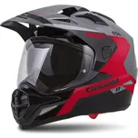 Cassida Tour 1.1 Spectre enduro přilba šedá červená černá, L