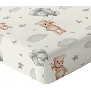 Prostěradlo Prostěradlo do postýlky s gumou 140x70 cm 100% bavlna