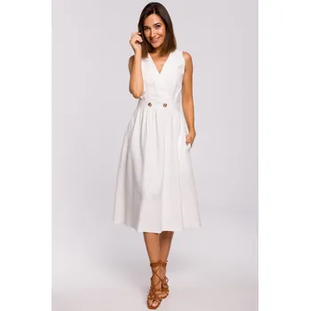 Dámské šaty Stylove šaty pro běžné nošení, klasické midi, velikost XL