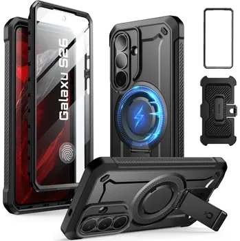 Náhradní kryt pro mobilní telefon Kryt Supcase Unicorn Beetle Beetle Pro Mag Magsafe 2-Set Samsung Galaxy S26 Black