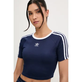 Pánské tričko Tričko adidas Originals 3-Stripes JY4859 námořnická modř 59X, vel. M