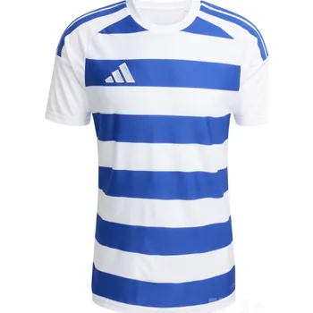 Dres ADIDAS HOOPED 26, barva KF3389 bílá - team royal modrá, velikost M