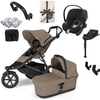 Přeprava dětí Thule Urban Glide 3 Kompletní kočárek + Autosedačka a příslušenství - Taupe/Taupe