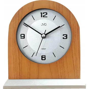 Hodiny DŘEVĚNÉ HNĚDÉ TICHÉ KRBOVÉ HODINY JVD HS24012.11 17,5 x 19 cm