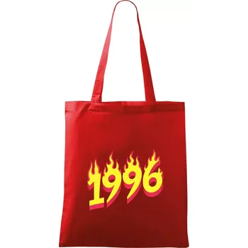 Narozeniny v ohni 1996 - Taška bavlněná - 42 x 38 cm ( Červená )