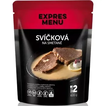 Hotové jídlo Expres Menu - svíčková na smetaně 5x600g KARTON (Máme kompletní sortiment Expres Menu!)