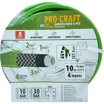 Zahradní hadice Hadice zahradní zelená 1/2" 10 m s příslušenstvím