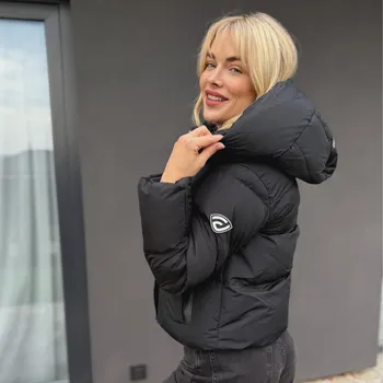 Forsize Dámská bunda No.3 CROPED OVER JACKET S FDXWW2407BL