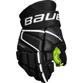 Hokejové rukavice Bauer Vapor 3X S22 Junior černá/bílá