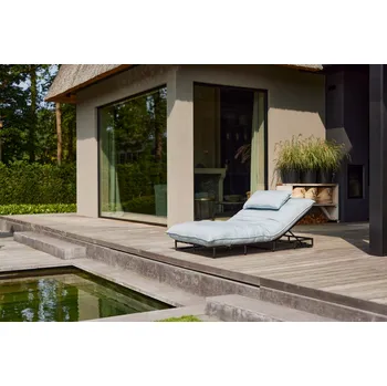 Zahradní lehátko Emma zahradní lehátko / zahradní postel Hartman v barvě blue Barva: marble