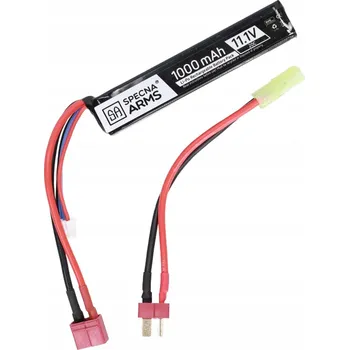 Baterie pro airsoftovou zbraň Akumulátor LiPo Specna Arms 11.1V 1000mAh 20C s konektorem T-Dean