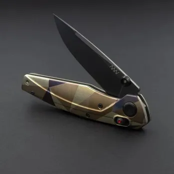 Sport Acta non verba knives ACTA NON VERBA A100 TI Custom Wood Camo