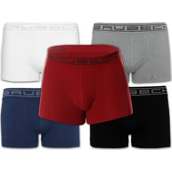 Pánské bezešvé boxerky BRUBECK BX10050A - XL