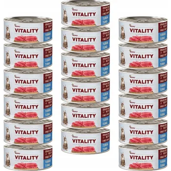 Krmivo pro kočku Akinu VITALITY Tuňák konzerva pro kočky 18 x 70 g
