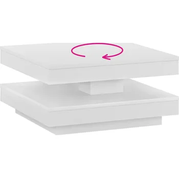 Konferenční stolek Tempo Kondela Konferenční stolek, bílá, MANDY