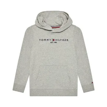 Pánská móda Tommy Hilfiger Mikina Essential KS0KS00213 Šedá Regular Fit 10Y