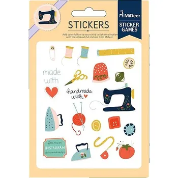 samolepka Mideer barevné samolepky - šicí stroj