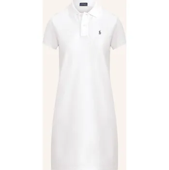 Dámské šaty Polo Ralph Lauren Dámské Polo Šaty Z Piké, bílá, 42