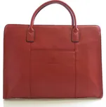 Dámská kabelka červená kožená - Hexagona 462698 červená