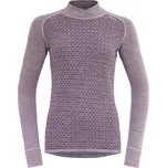 Dámský merino rolák DEVOLD Kvitegga Merino 230 Cross Neck Wmn, Orchid - XS