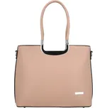 Luxusní dámská kabelka do ruky Delami Bella Rosa, růžová
