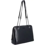 Kabelka ze syntetické kůže přes rameno Le Sands černá 7715 C