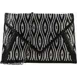 Luxusní dámské psaníčko Michelle Moon Elizara, černé