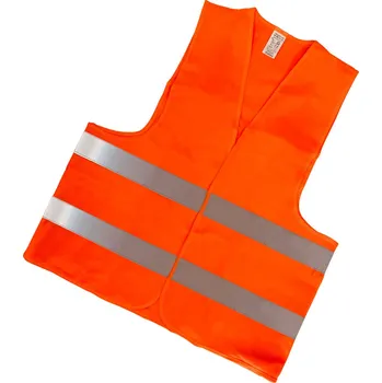 AKCE Reflexní vesta pro dospělé oranžová vel. XL - DOPRODEJ EN ISO 20471:2013