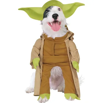 Karnevalový kostým Star Wars Kostým pro pejska Yoda Deluxe vel M