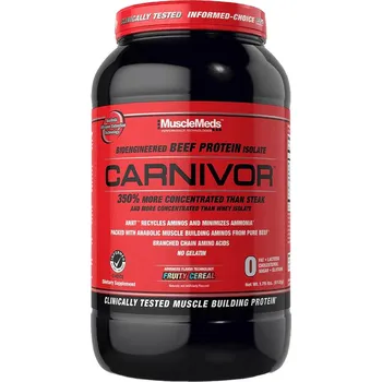 Protein MuscleMeds Carnivor™ - Hydrolyzovaný hovězí protein 968 g Příchuť: Fruity Cereal