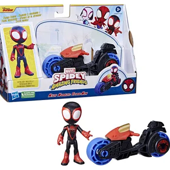 Dětské zboží Hasbro Marvel Spidey a jeho přátelé - Miles Morales s motorkou