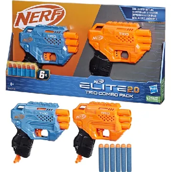 NERF Elite 2.0 Trio Combo Pack