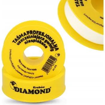 Teflonová páska Diamond těsnící 15 m bílá