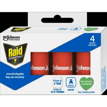 Přípravek proti hmyzu Raid mucholapka 4 ks
