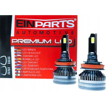 Autožárovka ŽÁROVKY H11 LED 6000K S AKTIVNÍM CHLAZENÍM 12–24V CANBUS Plug&Play 2 ks