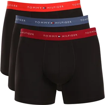Boxerky 3PACK pánské boxerky Tommy Hilfiger černé (UM0UM03874 0SW) XXL UM0UM03874 0SW Možnost vrácení zboží ZDARMA do 120 dnů!